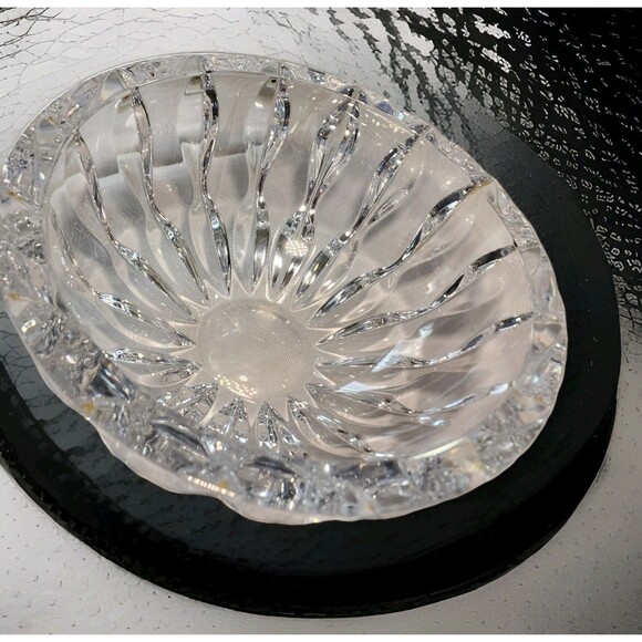 Miller Rogaska Heavy Crystal Bowl 10" dia 5" deep  1/2" thick Rim  Centerpiece - Picture 5 of 16